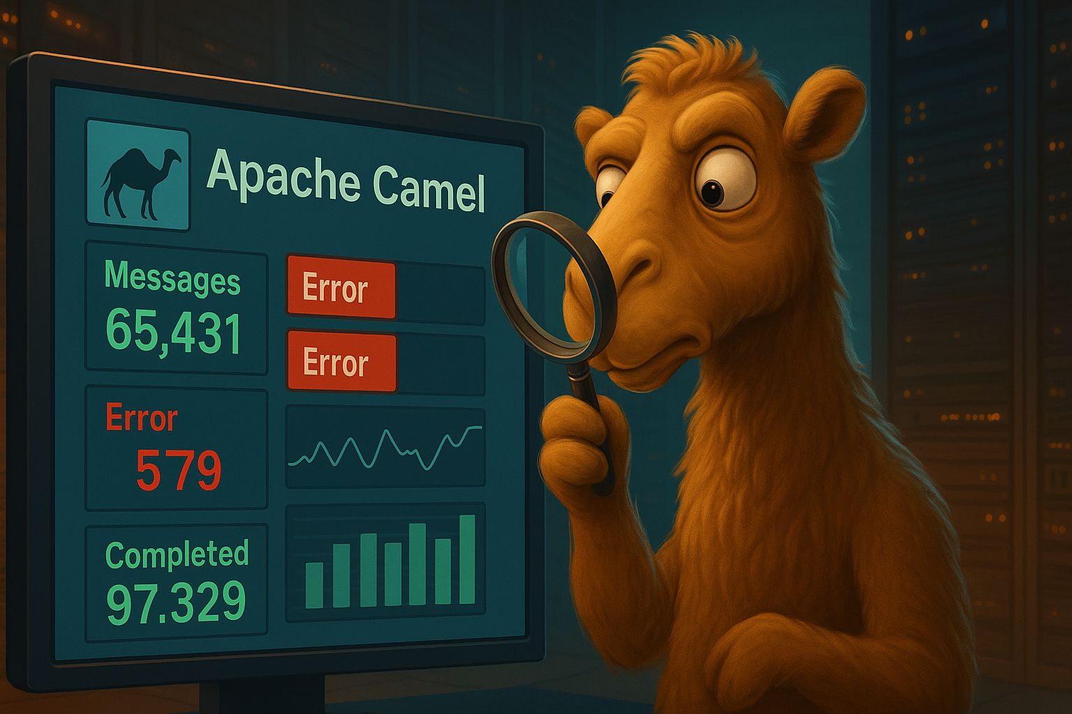 Integration sichtbar machen: Wie Apache Camel volle Transparenz in Ihre Datenflüsse bringt
