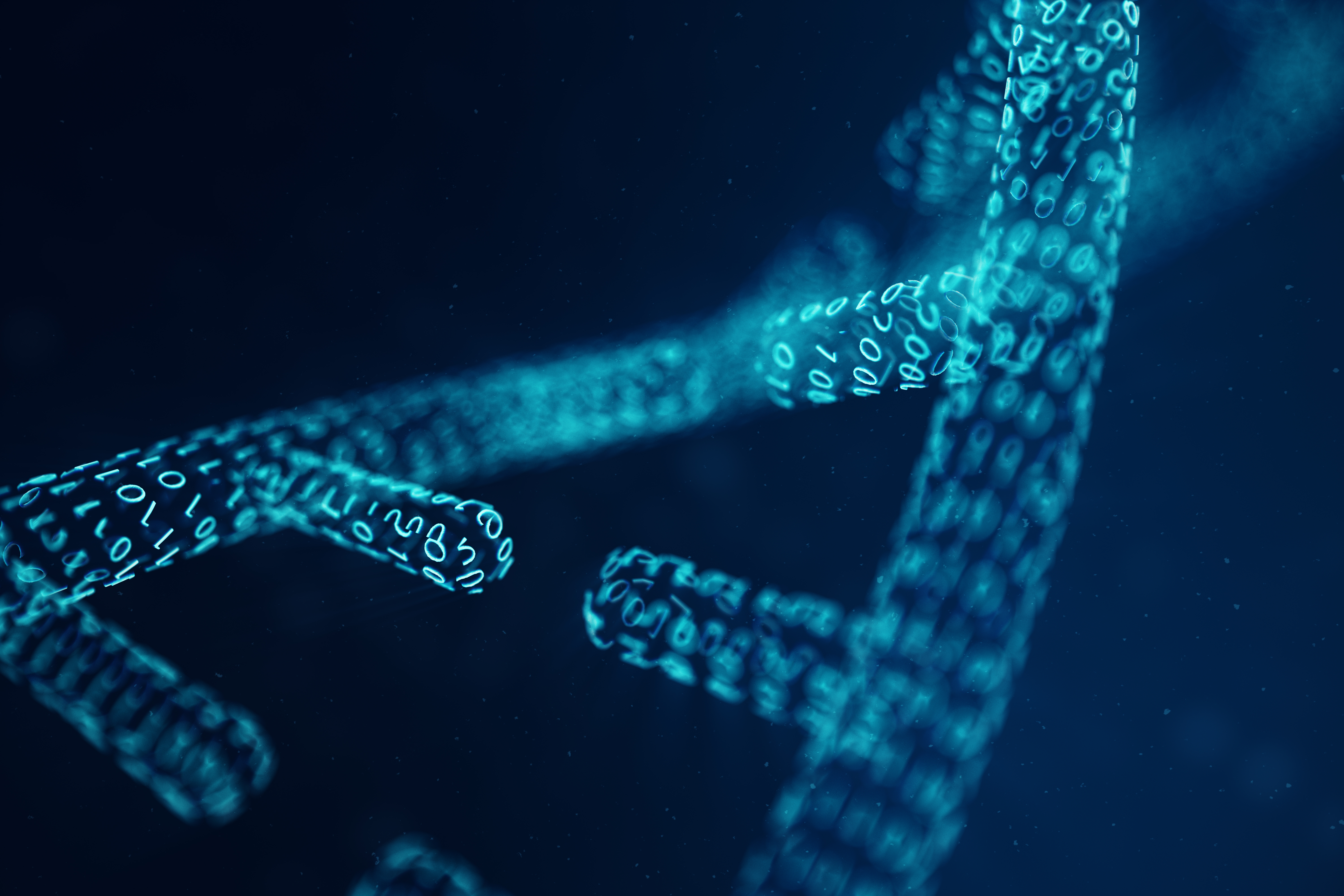 Digitale DNA Illustration